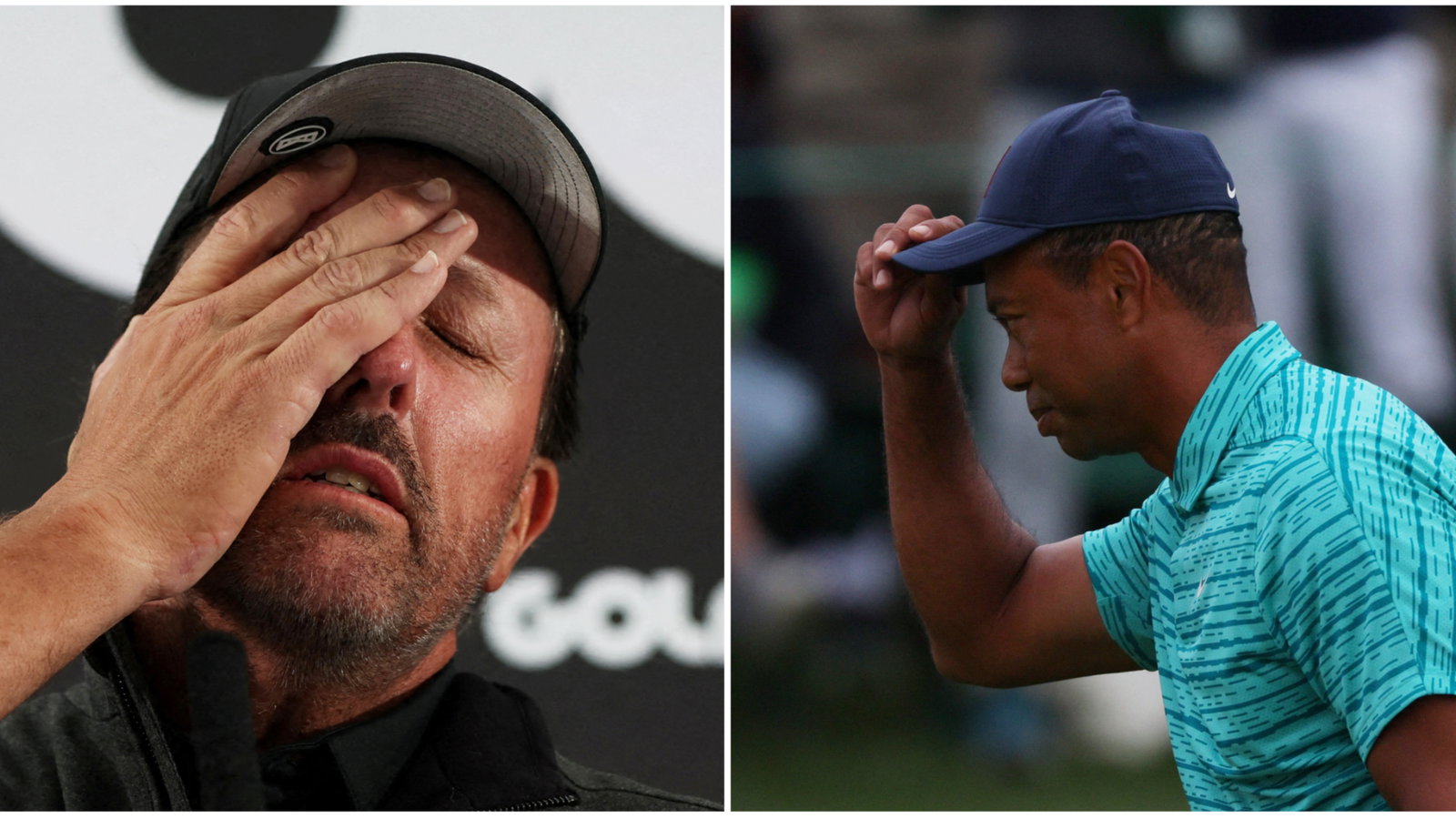 Phil Mickelson goaded about Tiger Woods with outstanding chirp at LIV Golf